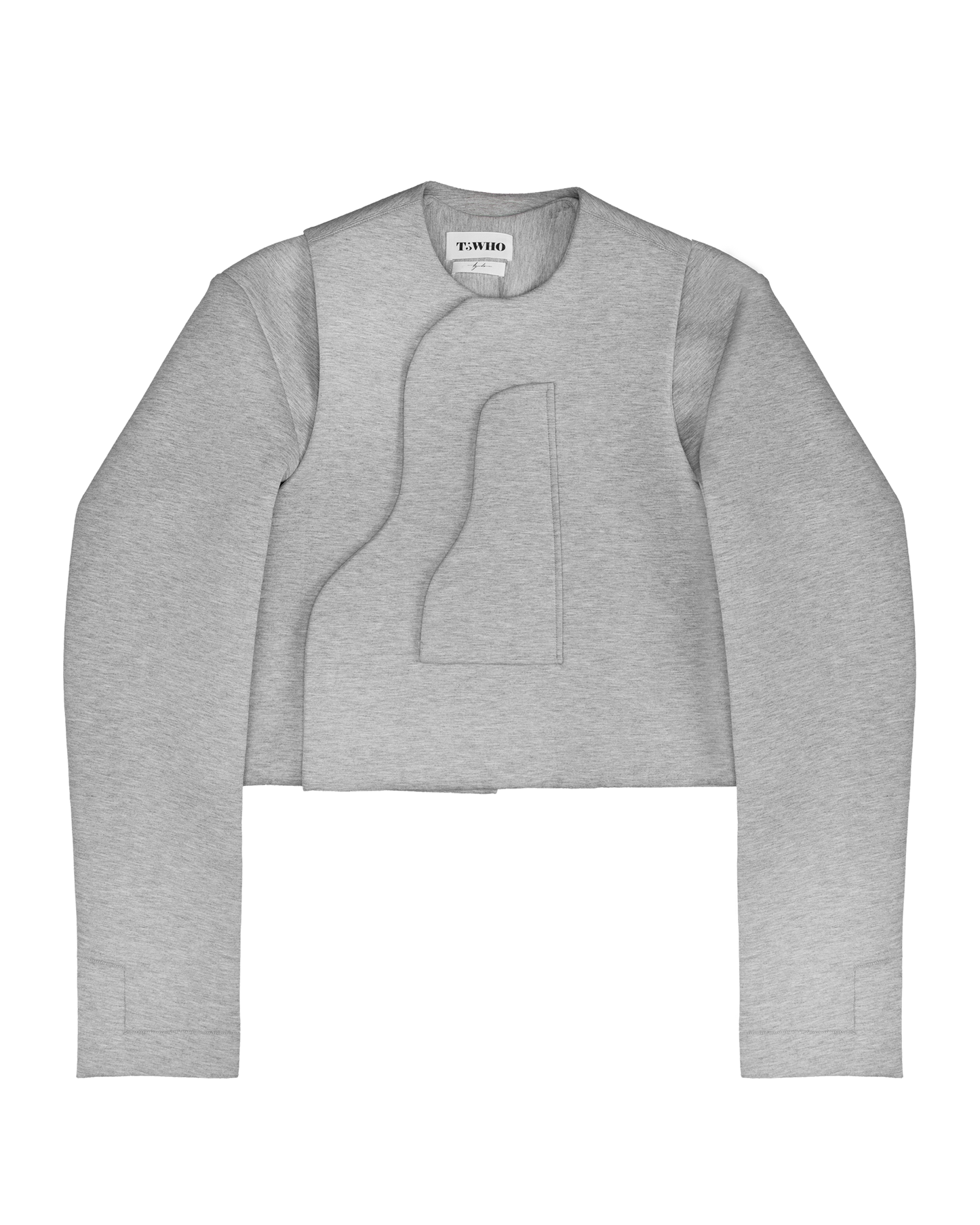 Asymmetric Rider Vest with Bolero Sleeves