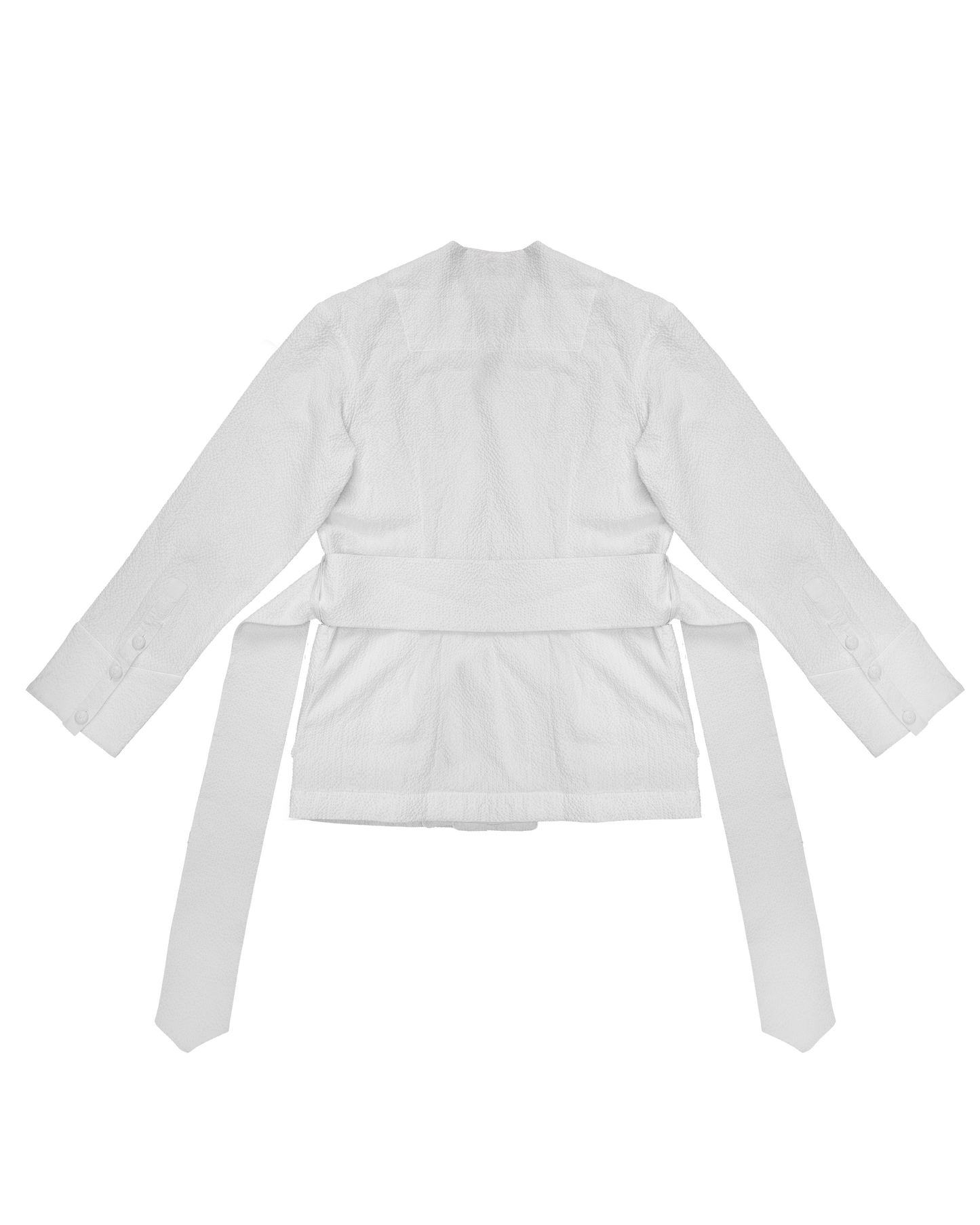 Club Monogram Smoking Jacket in Seersucker